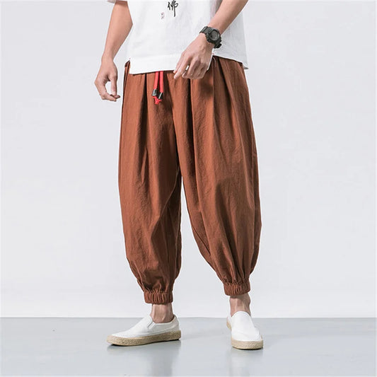 Pantalones anchos para hombres