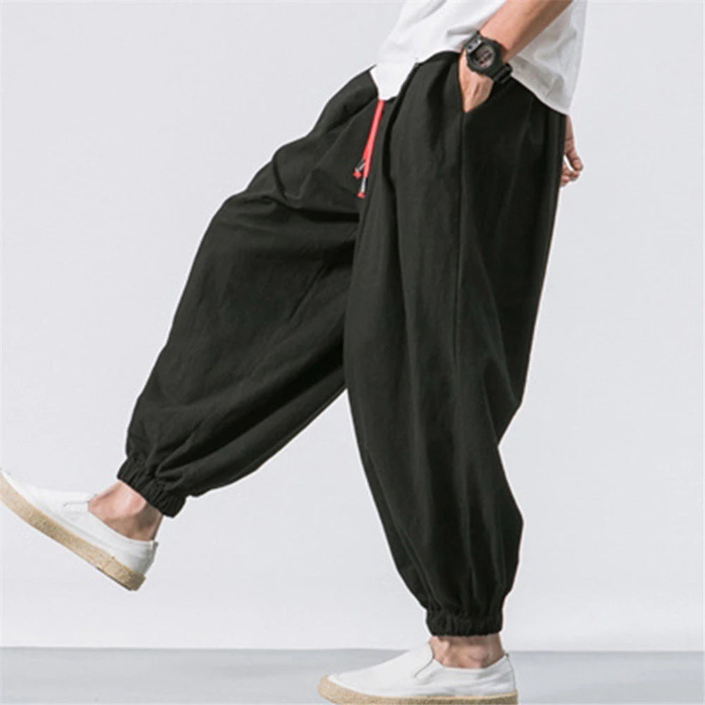 Pantalones anchos para hombres