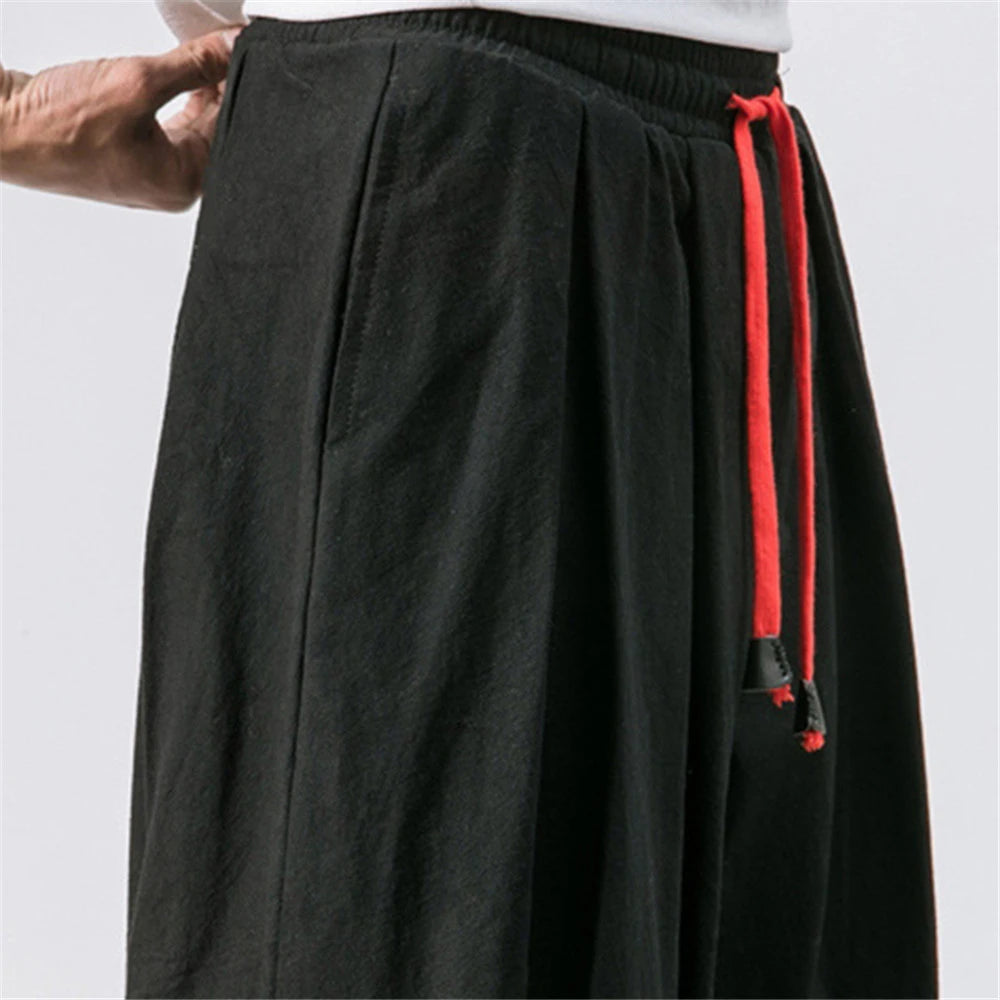 Pantalones anchos para hombres