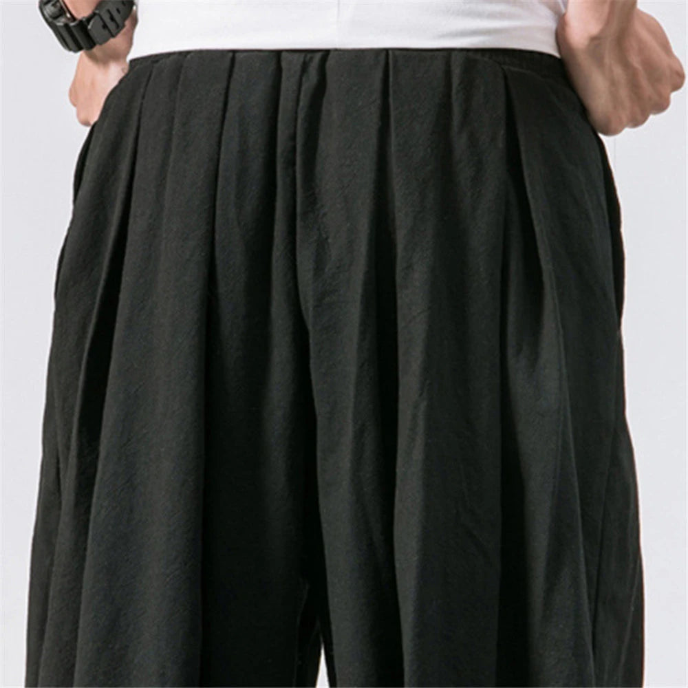 Pantalones anchos para hombres