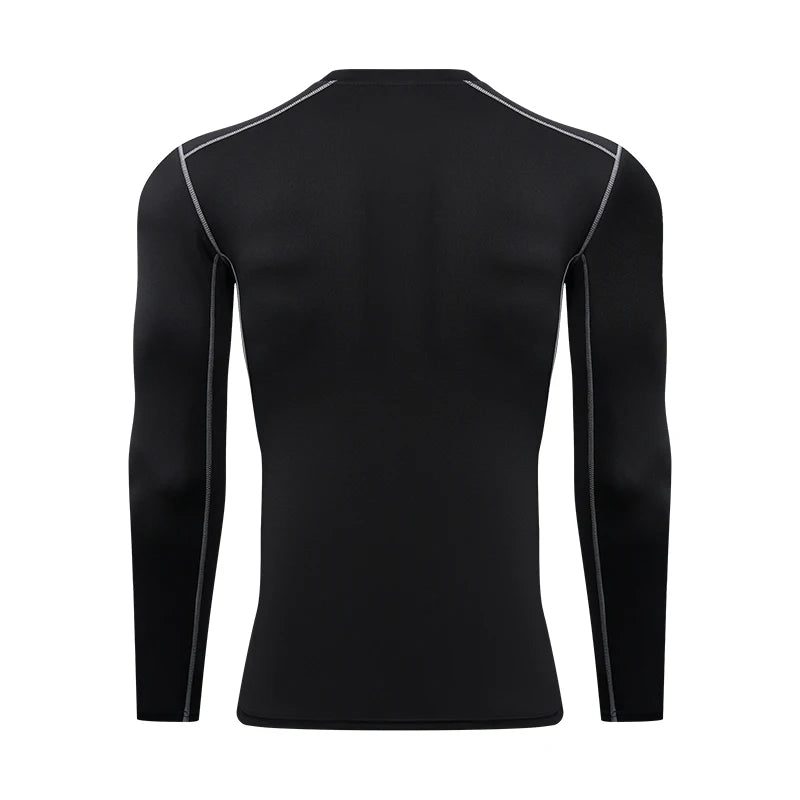 Camiseta deportiva de manga larga para hombre
