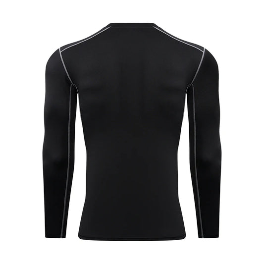 Camiseta deportiva de manga larga para hombre