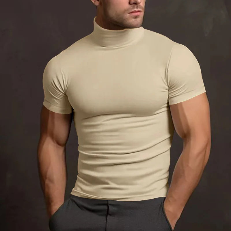 camiseta para hombre, deportiva, para ocio, correr, gimnasio, camisa de cuello.