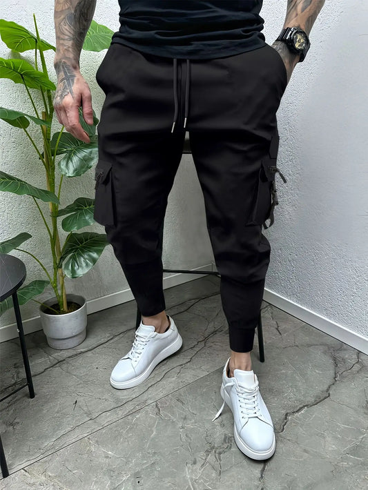 Pantalones deportivos para exteriores antiarrugas de moda