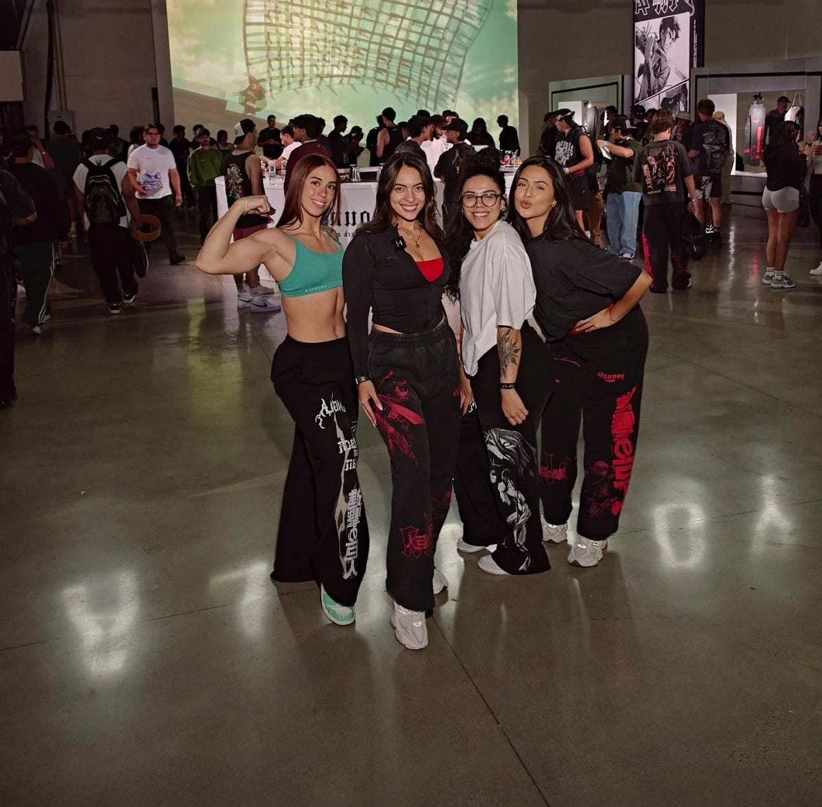 Pantalones casuales con estampado de ataque a los Titanes de Estados Unidos, ropa deportiva de anime para hombre y mujer, pantalones de marca de moda, pantalones de gimnasio de pierna ancha Harajuku Y2K