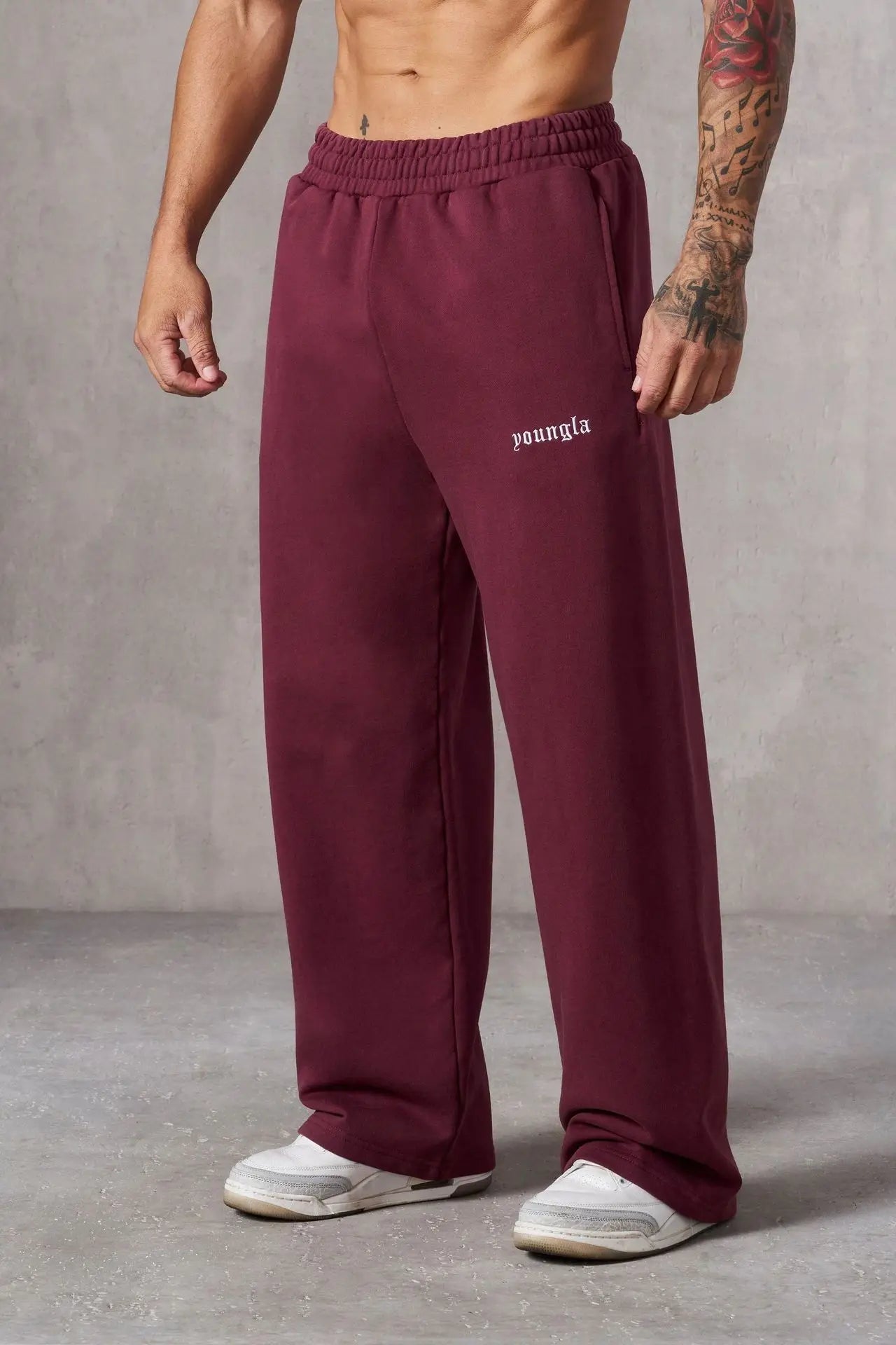 Pantalones deportivos para hombre  para correr al aire libre, musculosos, deportivos, y de gran calidad.
