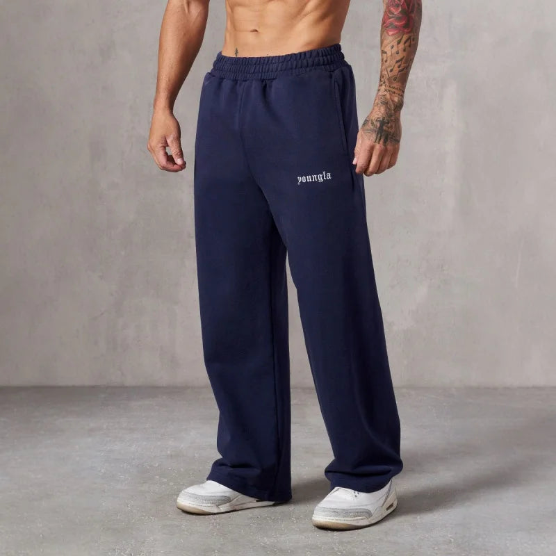 Pantalones deportivos para hombre  para correr al aire libre, musculosos, deportivos, y de gran calidad.