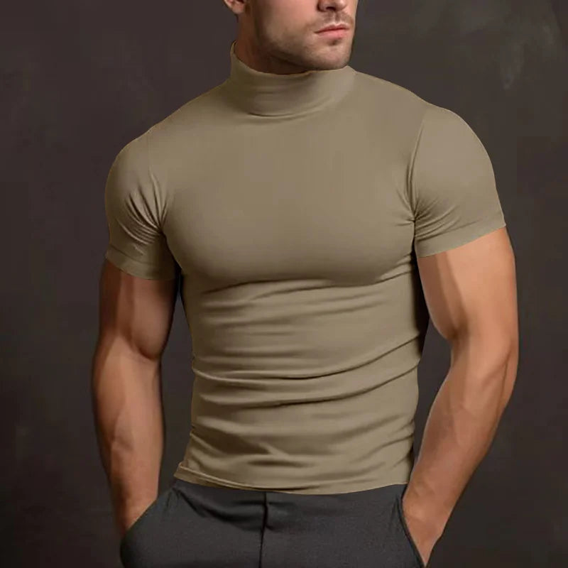 camiseta para hombre, deportiva, para ocio, correr, gimnasio, camisa de cuello.