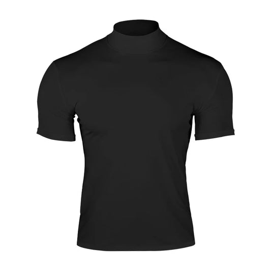 camiseta para hombre, deportiva, para ocio, correr, gimnasio, camisa de cuello.