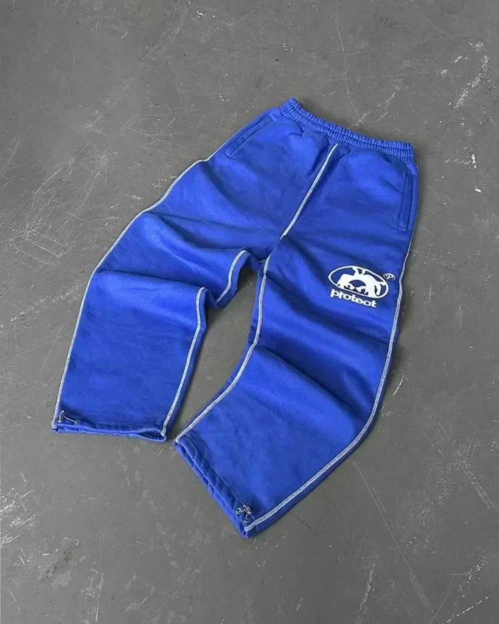 Pantalones de chándal  para hombre y mujer, ropa de calle, estilo Harajuku, hip hop, retro, holgados, con cordón, informales