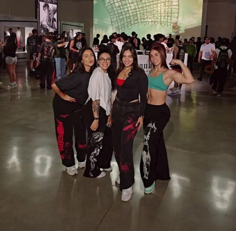 Pantalones casuales con estampado de ataque a los Titanes de Estados Unidos, ropa deportiva de anime para hombre y mujer, pantalones de marca de moda, pantalones de gimnasio de pierna ancha Harajuku Y2K