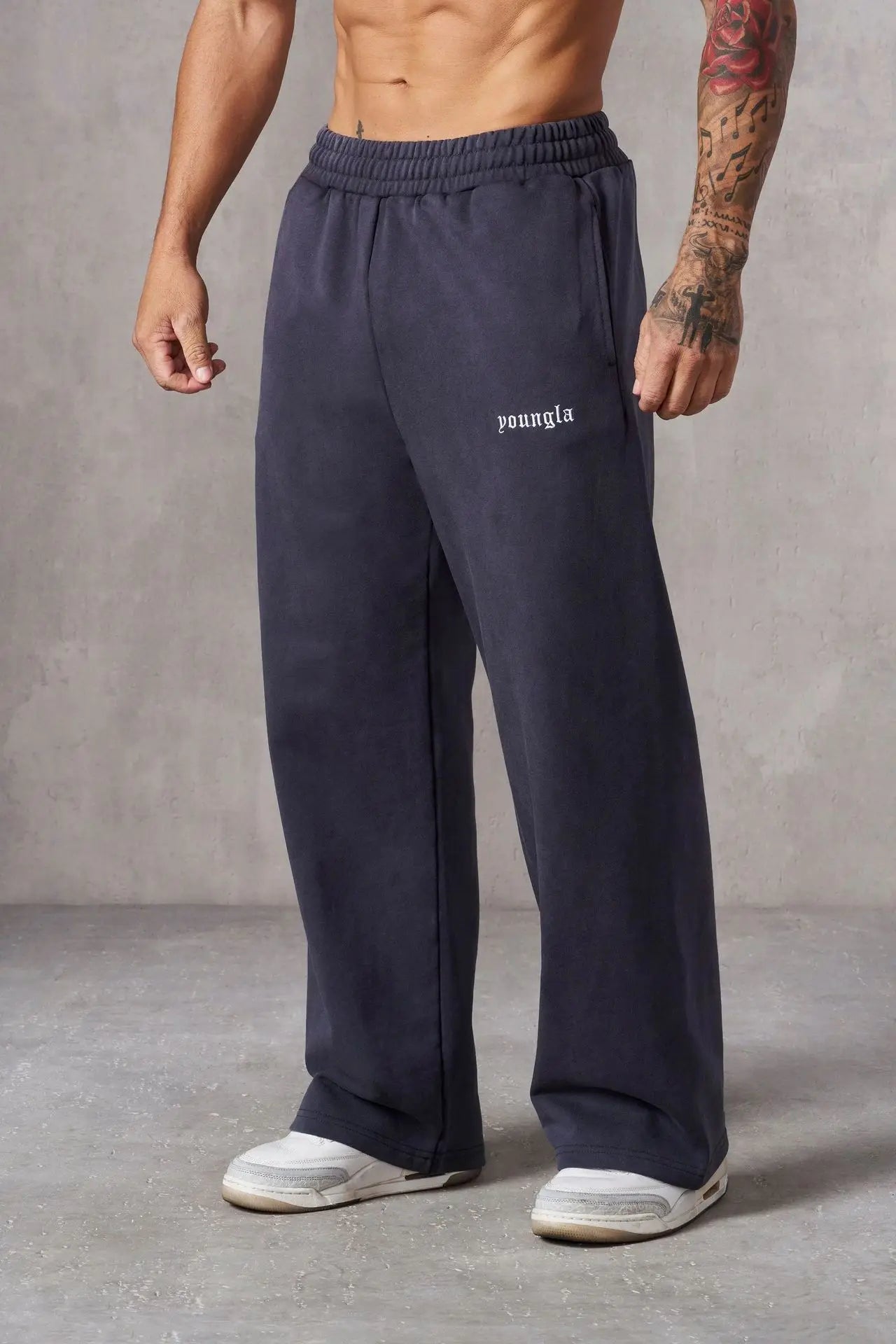 Pantalones deportivos para hombre  para correr al aire libre, musculosos, deportivos, y de gran calidad.