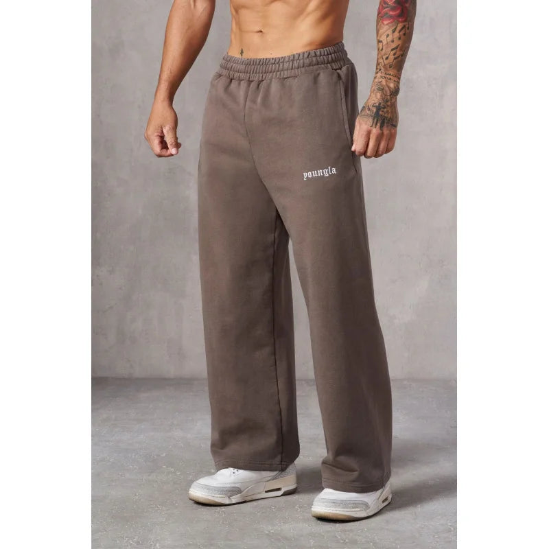 Pantalones deportivos para hombre  para correr al aire libre, musculosos, deportivos, y de gran calidad.