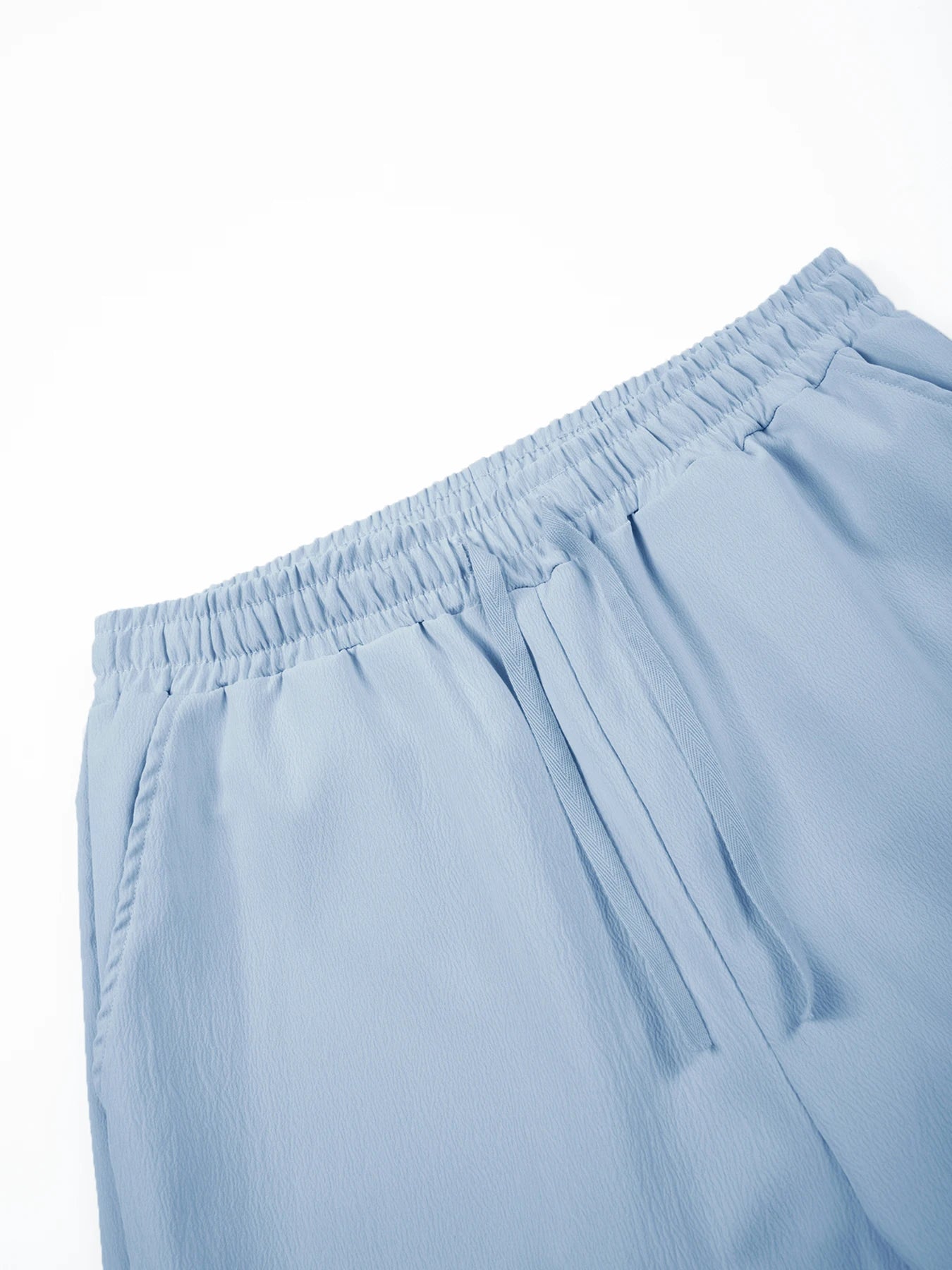 Pantalones casuales de verano para hombre, transpirables, de alta calidad, de chándal, de color sólido, para fitness, y correr.