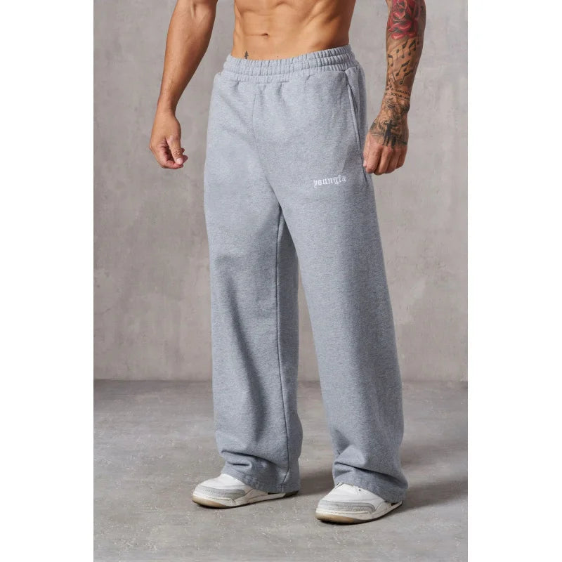 Pantalones deportivos para hombre  para correr al aire libre, musculosos, deportivos, y de gran calidad.
