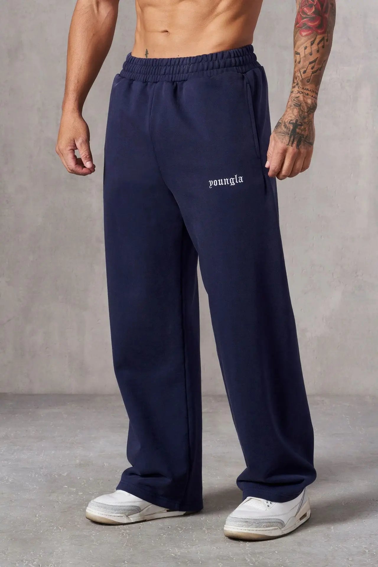 Pantalones deportivos para hombre  para correr al aire libre, musculosos, deportivos, y de gran calidad.