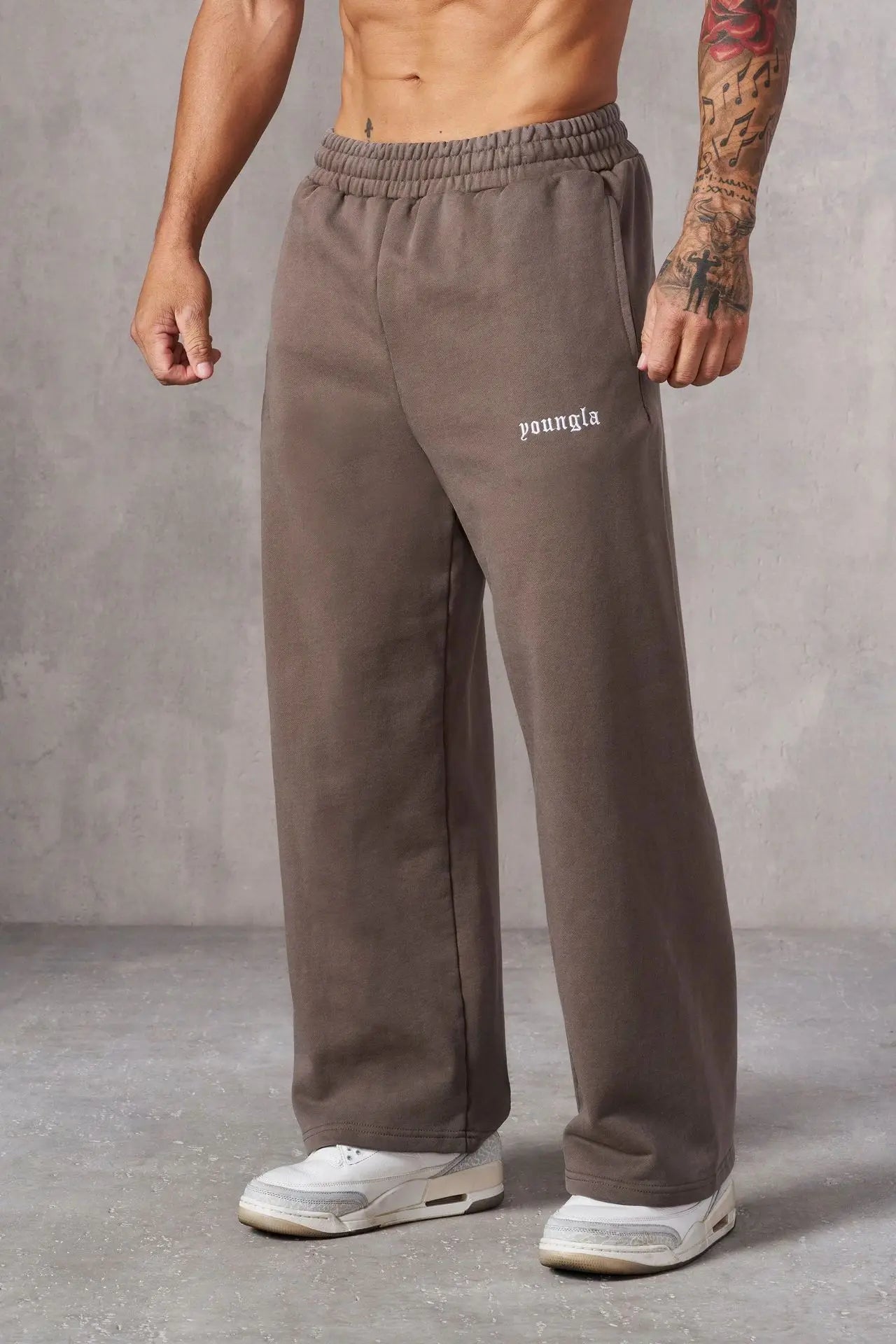 Pantalones deportivos para hombre  para correr al aire libre, musculosos, deportivos, y de gran calidad.