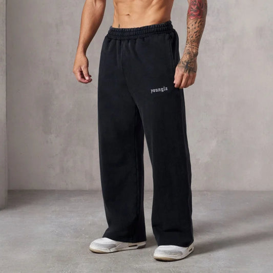 Pantalones deportivos para hombre  para correr al aire libre, musculosos, deportivos, y de gran calidad.