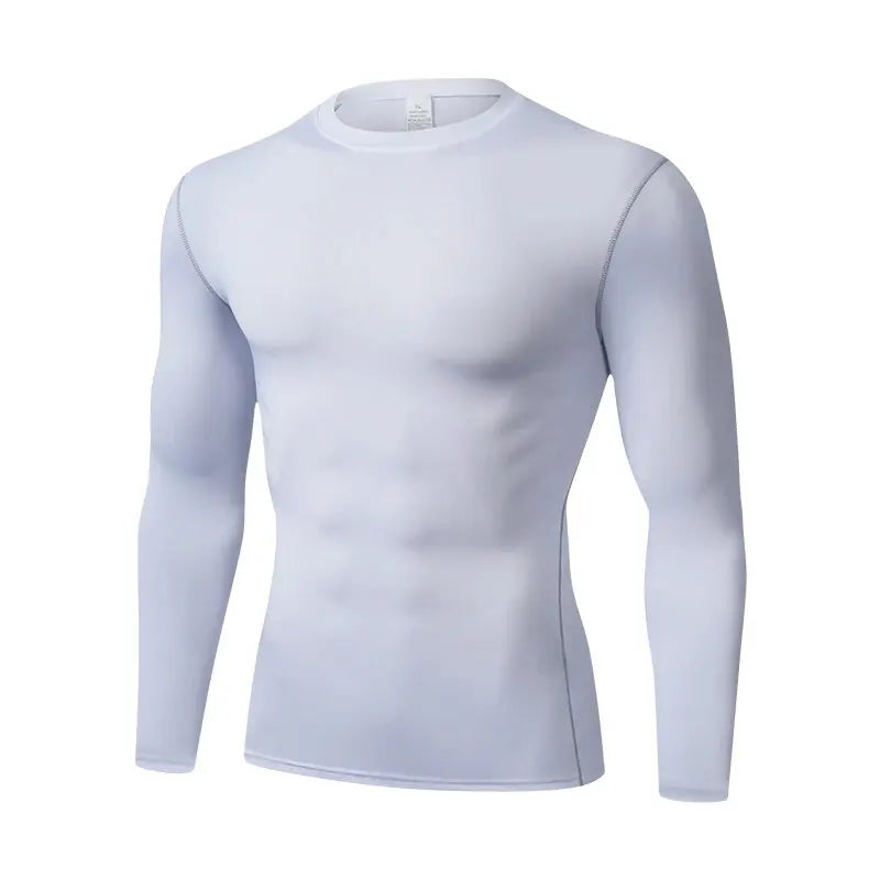 Camiseta deportiva de manga larga para hombre